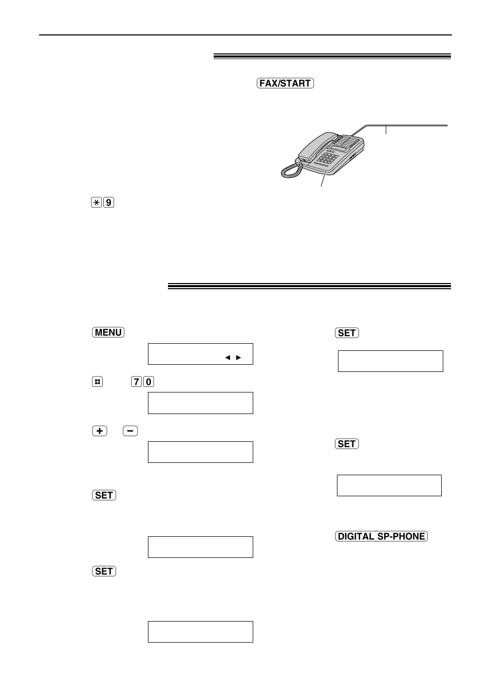 Receiving faxes, Extension telephone | Panasonic KX-FPG176 User Manual | Page 50 / 100