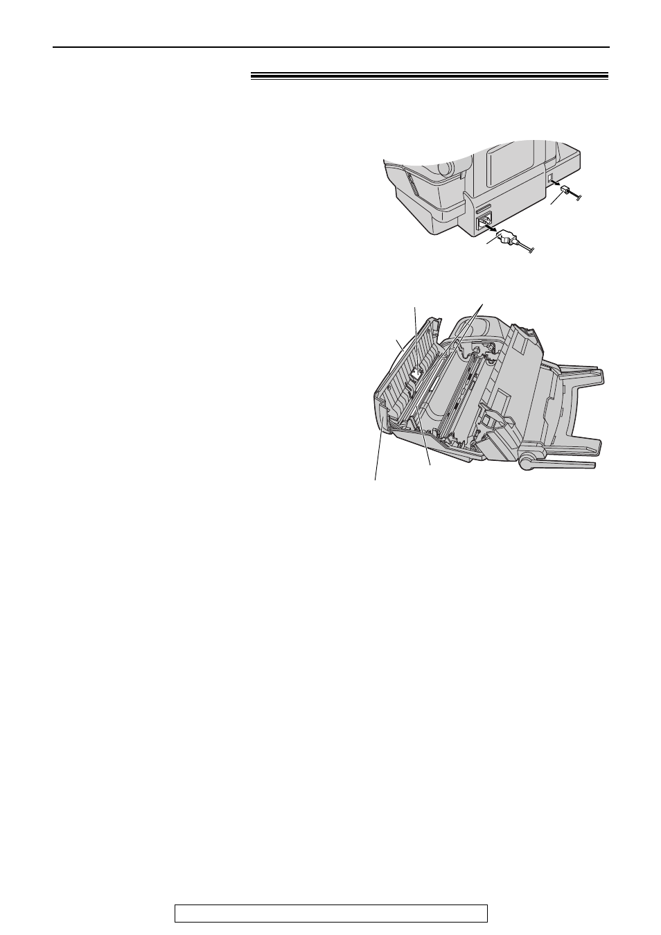 Cleaning, Document feeder | Panasonic KX-FPG176 User Manual | Page 86 / 100
