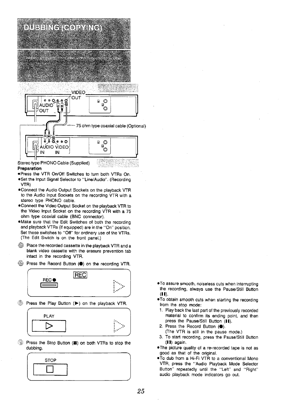 Panasonic NV-H65 Series User Manual | Page 25 / 32