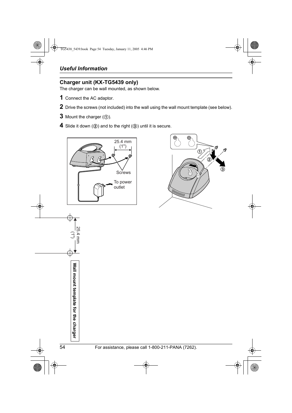 Panasonic KX-TG5438 User Manual | Page 54 / 72