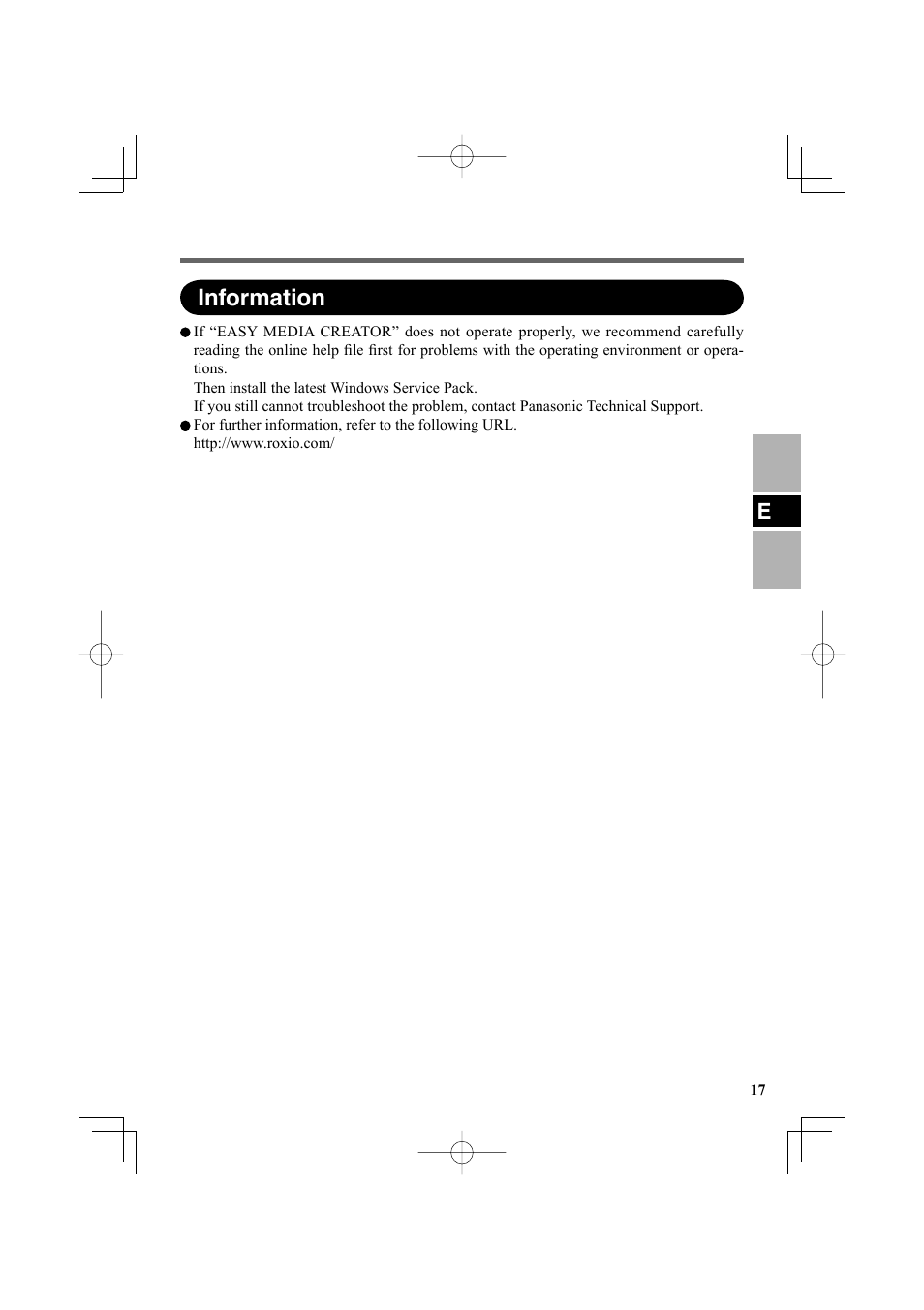 Information | Panasonic CF-VDR301U User Manual | Page 17 / 80