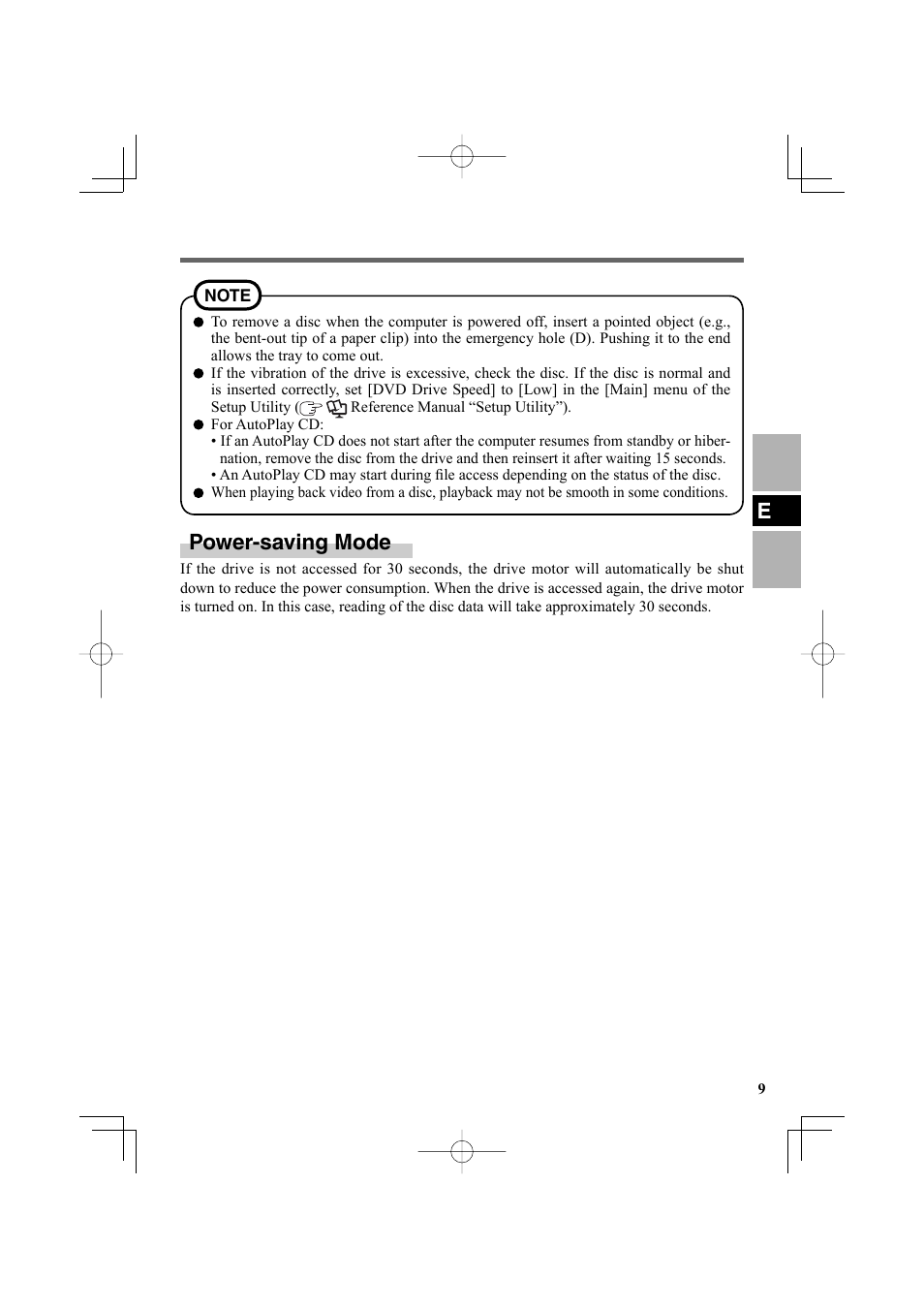 Power-saving mode | Panasonic CF-VDR301U User Manual | Page 9 / 80