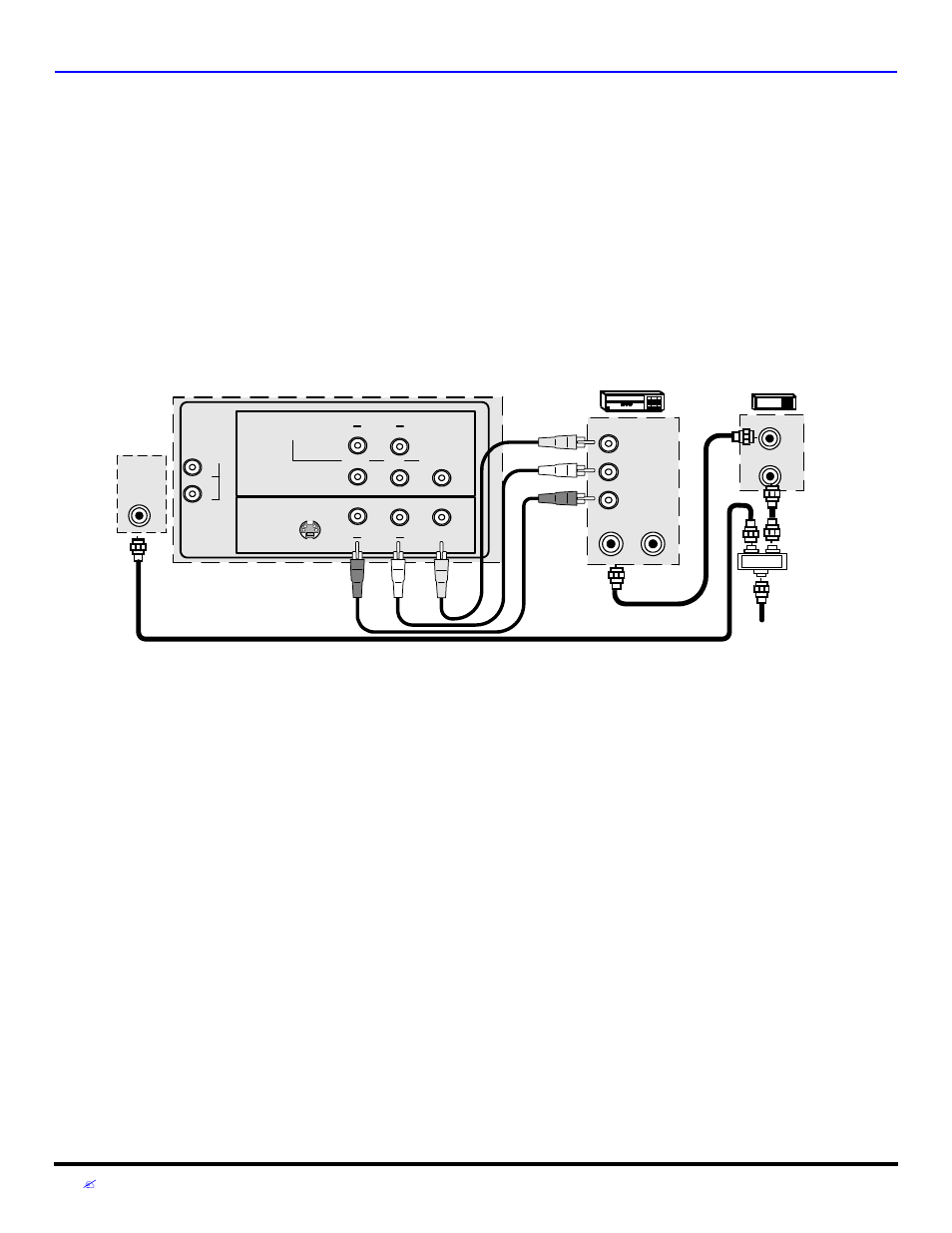2 tuner picture in picture operation, Pip operation with a vcr and a cable box, 2 tuner picture in picture (pip) operation | Panasonic CT 27D32 User Manual | Page 10 / 80
