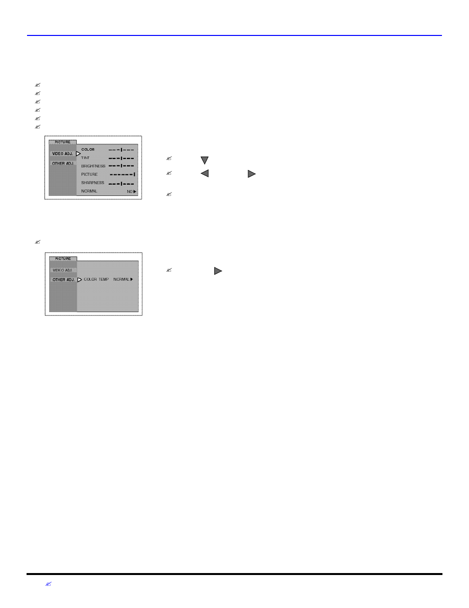 Picture | Panasonic CT 27D32 User Manual | Page 24 / 80