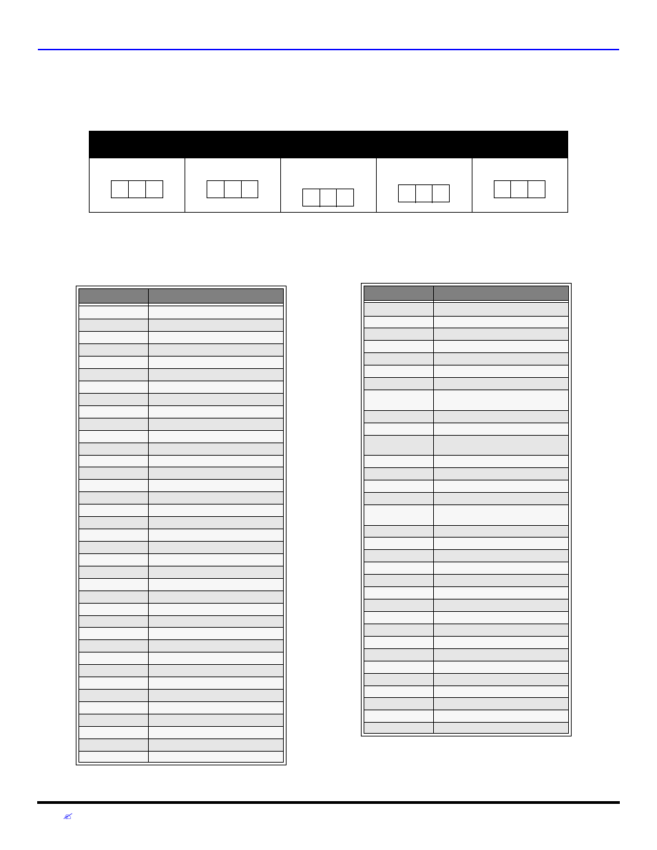 Codigos de componentes, Códigos para vcr, Códigos de componentes | Panasonic CT 27D32 User Manual | Page 58 / 80