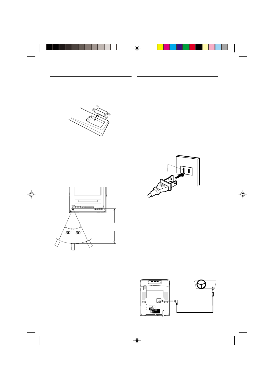 Power sources, Remote control | Panasonic PV 9D53 User Manual | Page 12 / 60