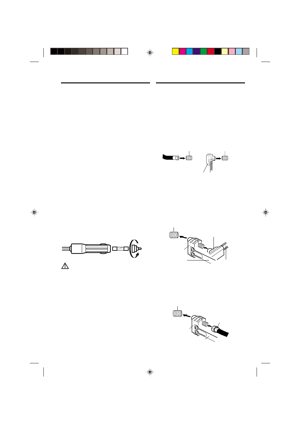 Antenna connections | Panasonic PV 9D53 User Manual | Page 13 / 60