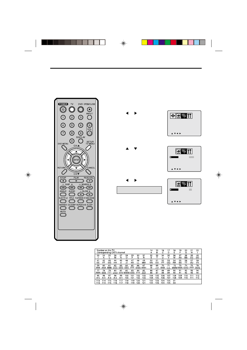 To memorize channels | Panasonic PV 9D53 User Manual | Page 19 / 60