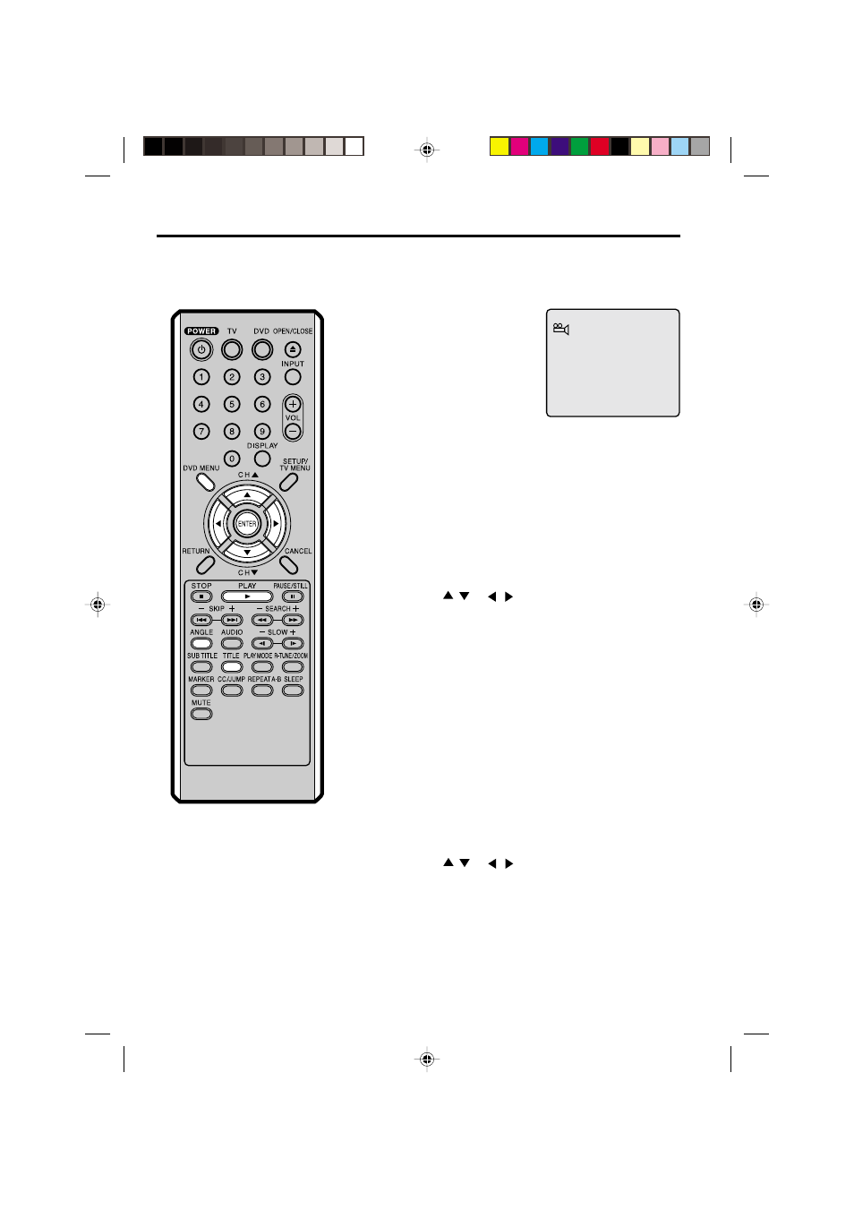 Changing angles/title selection/dvd menu | Panasonic PV 9D53 User Manual | Page 34 / 60