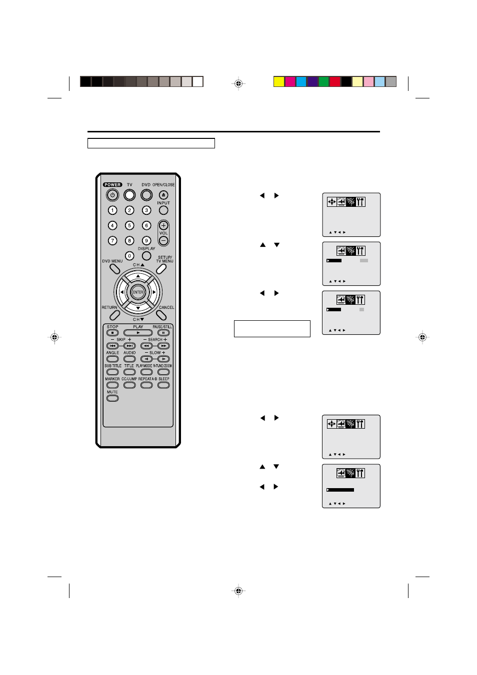 Para menorizer canales | Panasonic PV 9D53 User Manual | Page 52 / 60