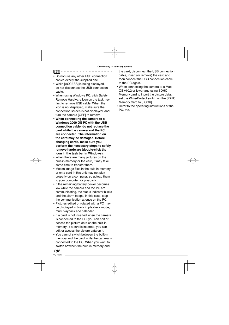 Panasonic DMC-LZ8 User Manual | Page 102 / 140