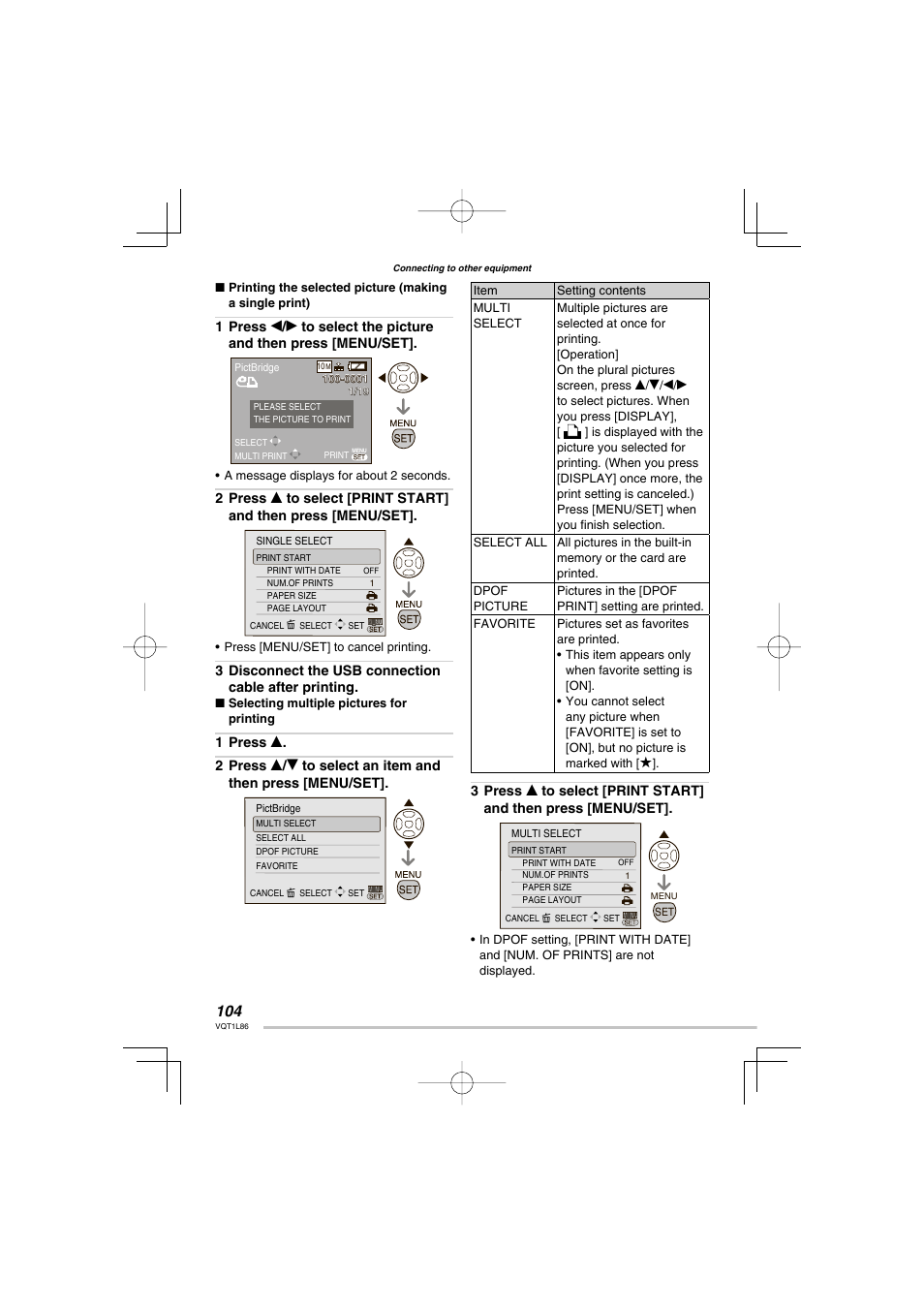 Panasonic DMC-LZ8 User Manual | Page 104 / 140
