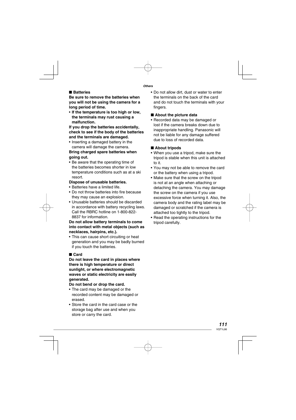 Panasonic DMC-LZ8 User Manual | Page 111 / 140