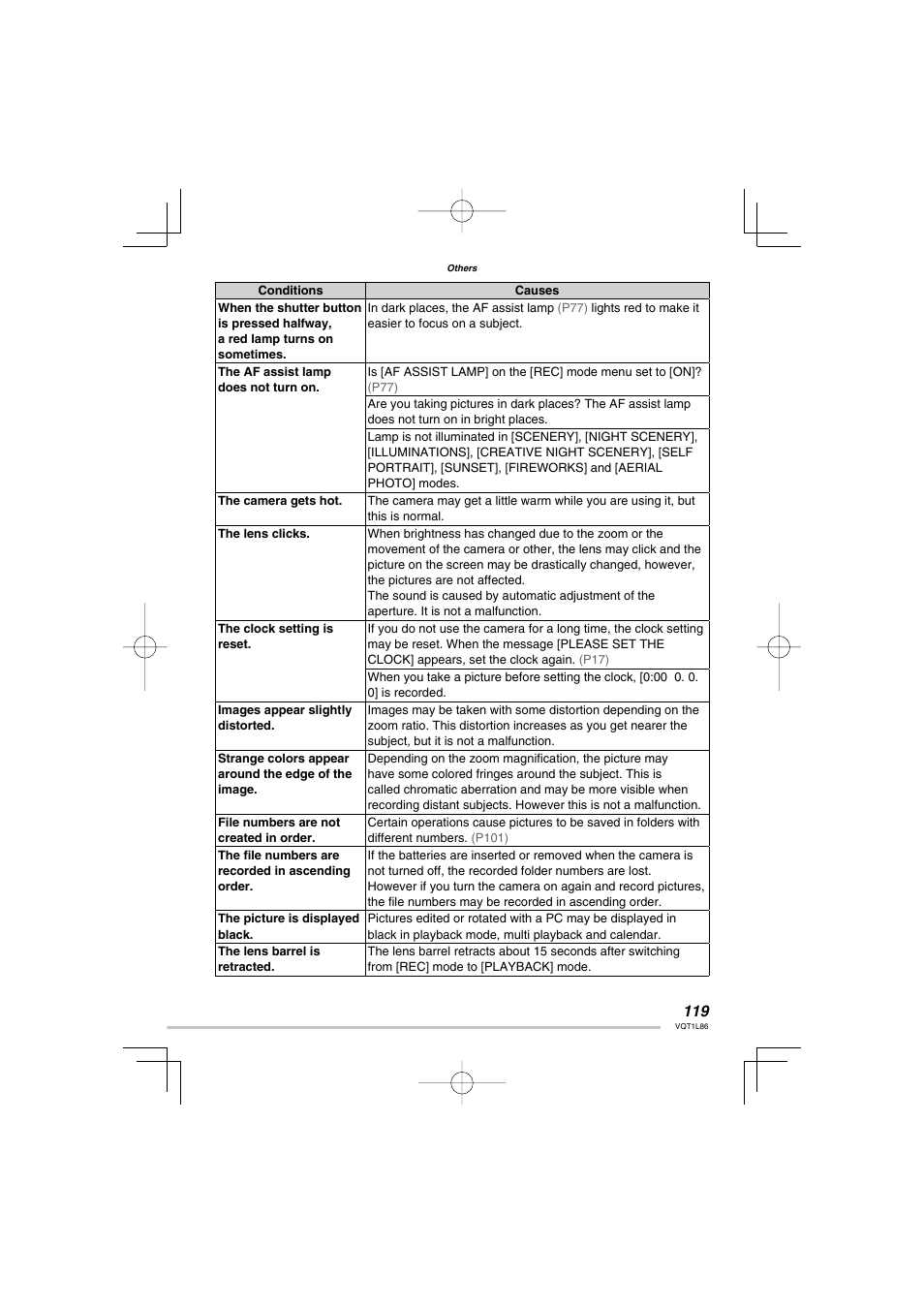 Panasonic DMC-LZ8 User Manual | Page 119 / 140