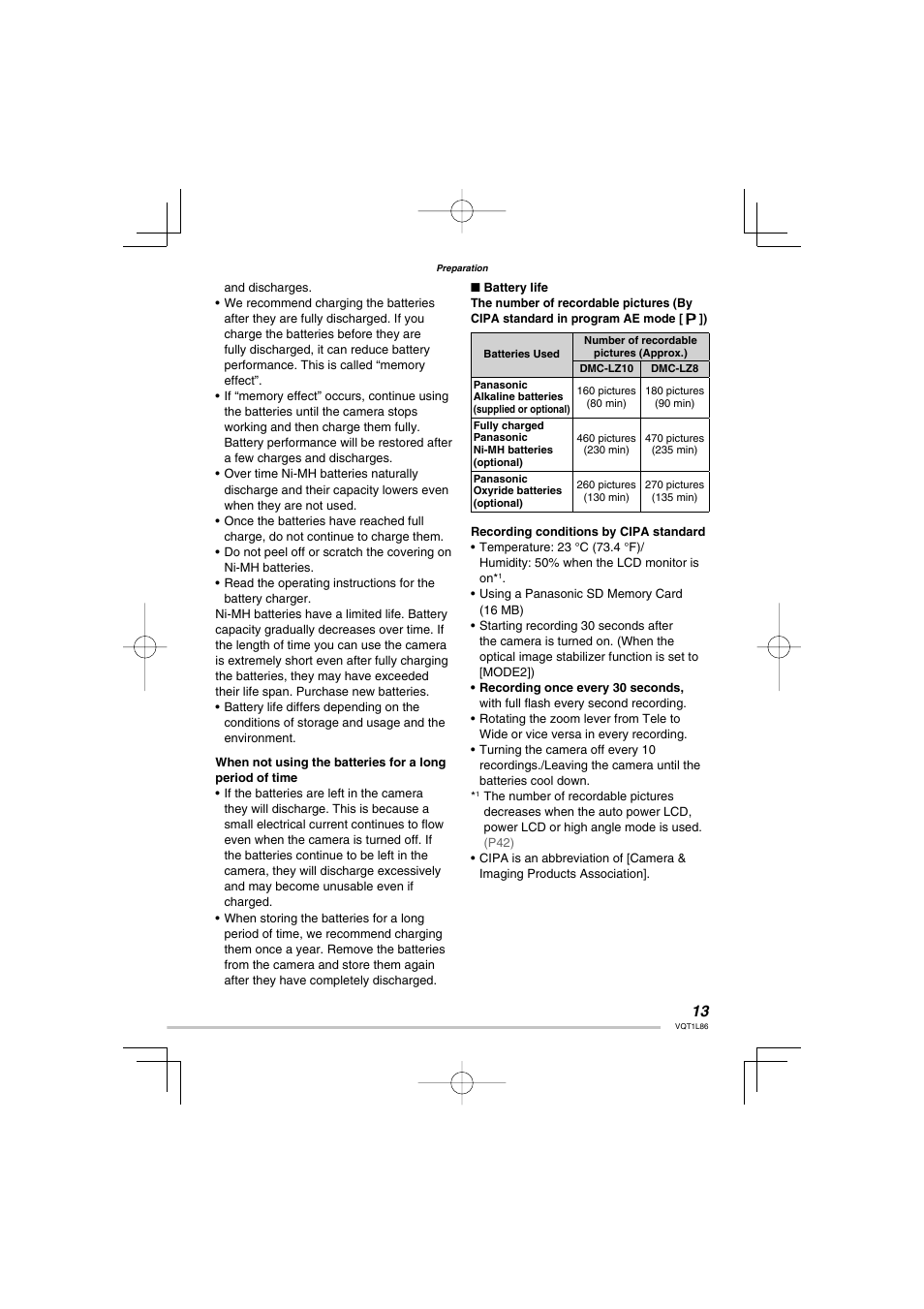 Panasonic DMC-LZ8 User Manual | Page 13 / 140