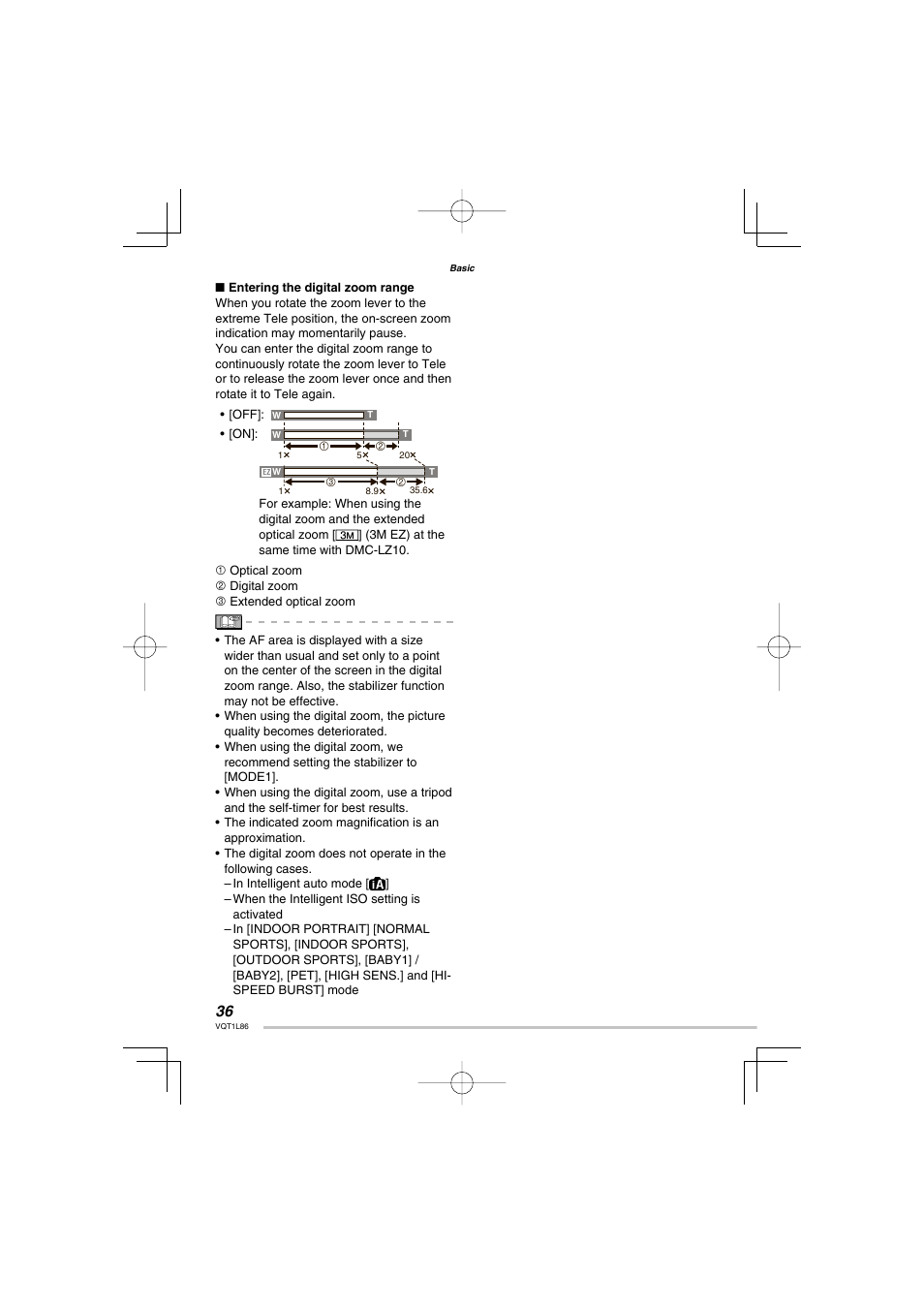 Panasonic DMC-LZ8 User Manual | Page 36 / 140