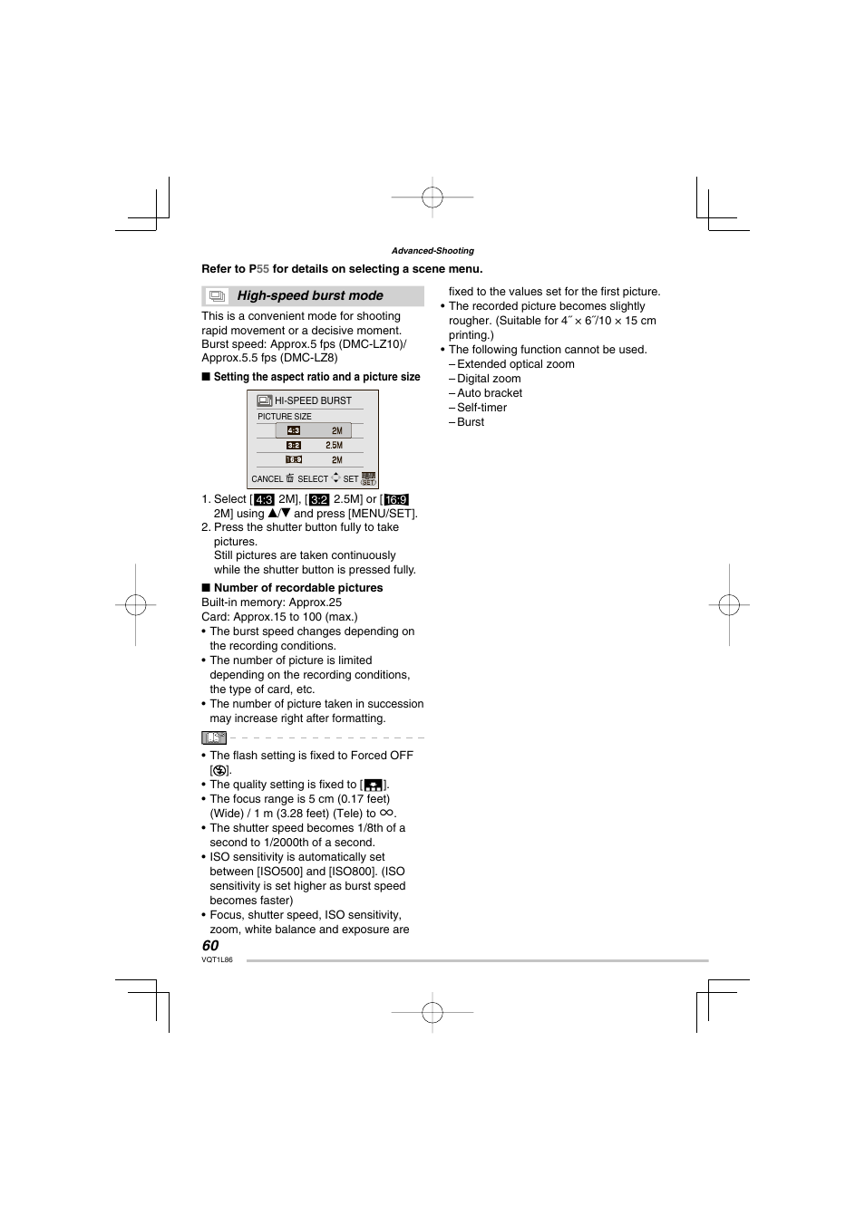 Panasonic DMC-LZ8 User Manual | Page 60 / 140