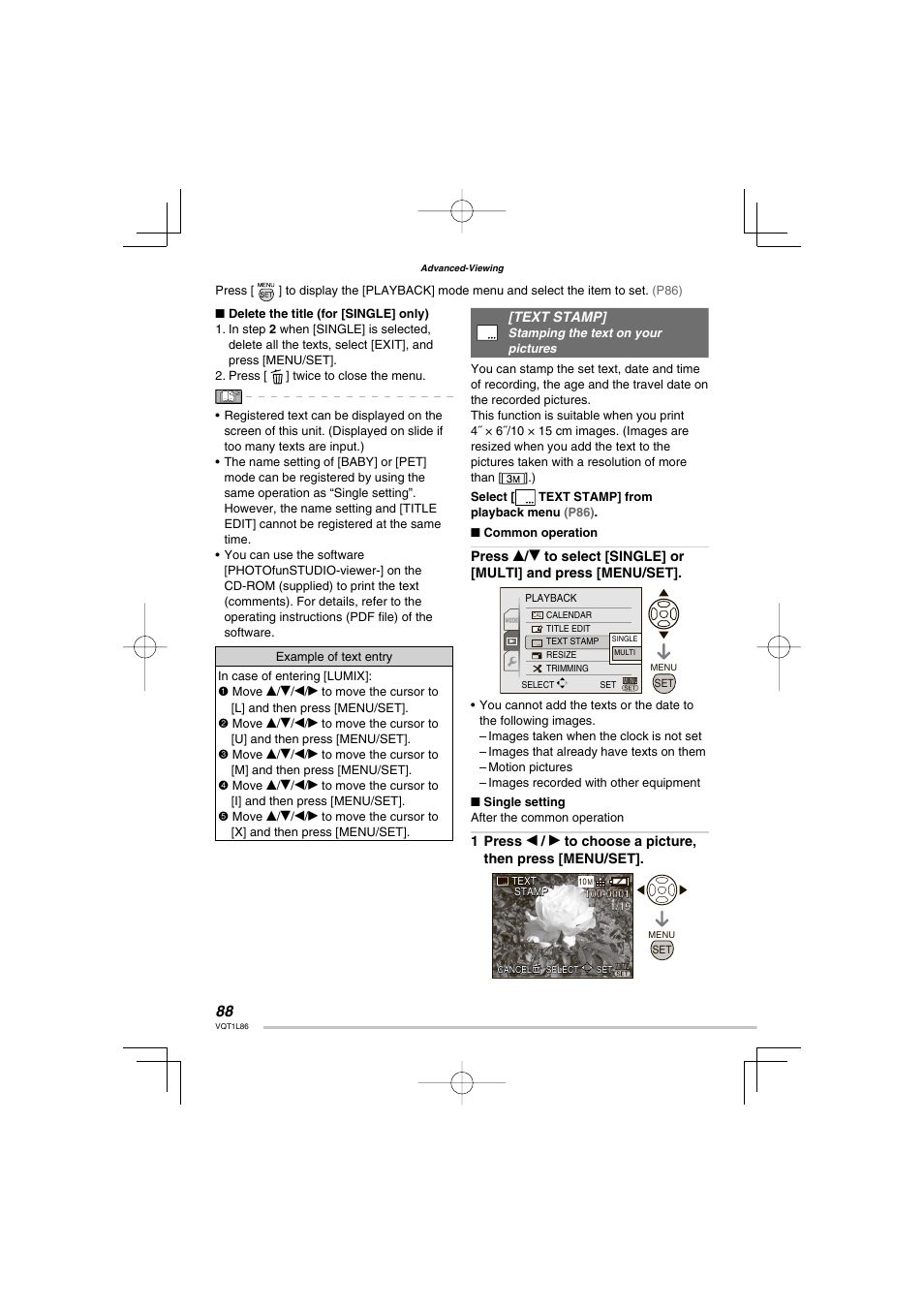 Panasonic DMC-LZ8 User Manual | Page 88 / 140