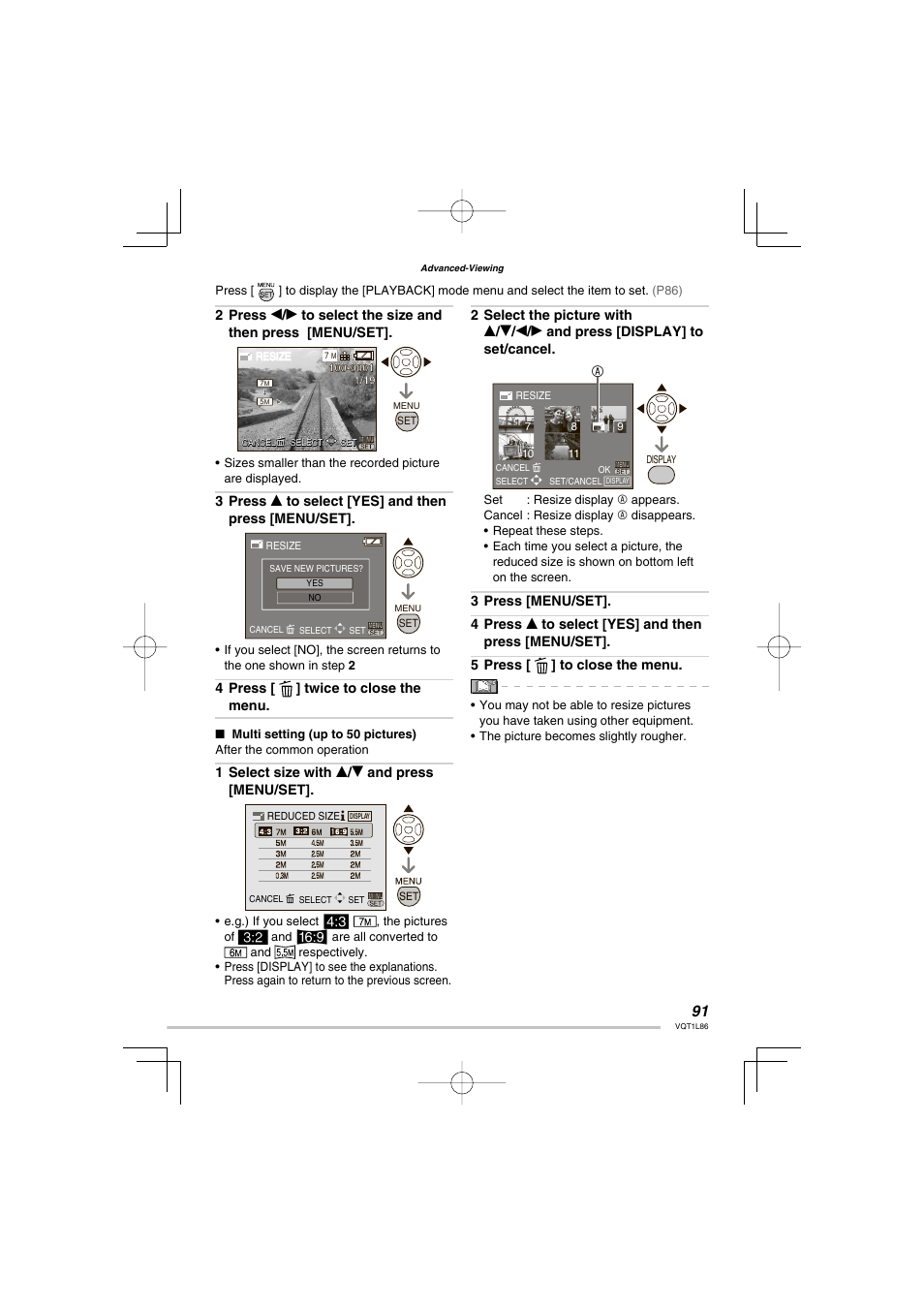 Panasonic DMC-LZ8 User Manual | Page 91 / 140
