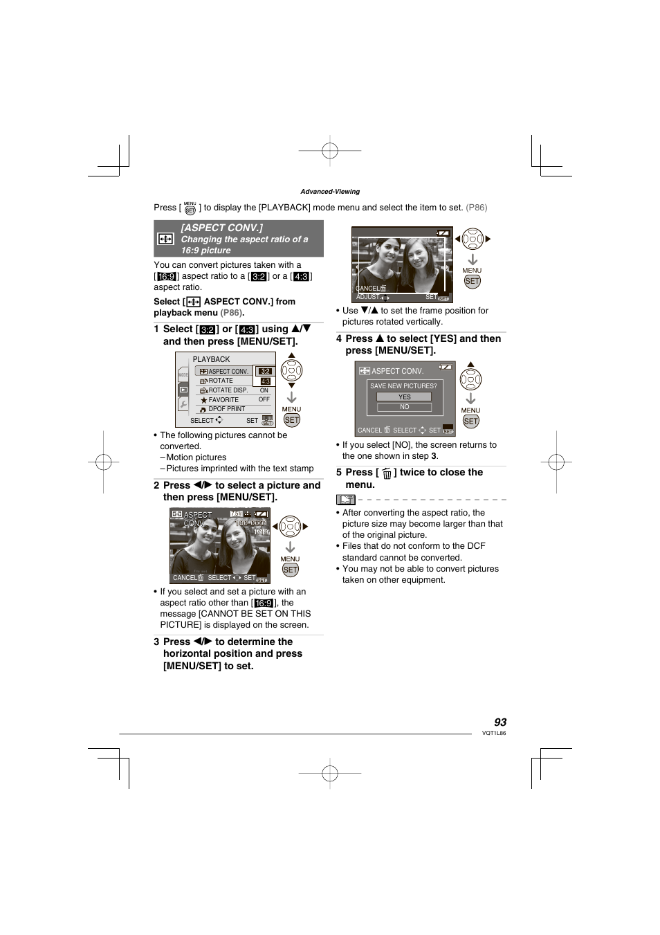 Panasonic DMC-LZ8 User Manual | Page 93 / 140