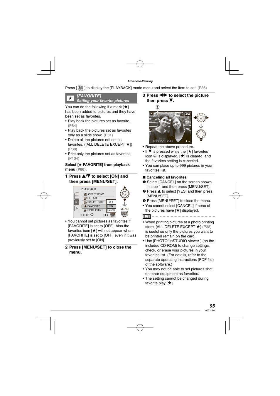 Panasonic DMC-LZ8 User Manual | Page 95 / 140