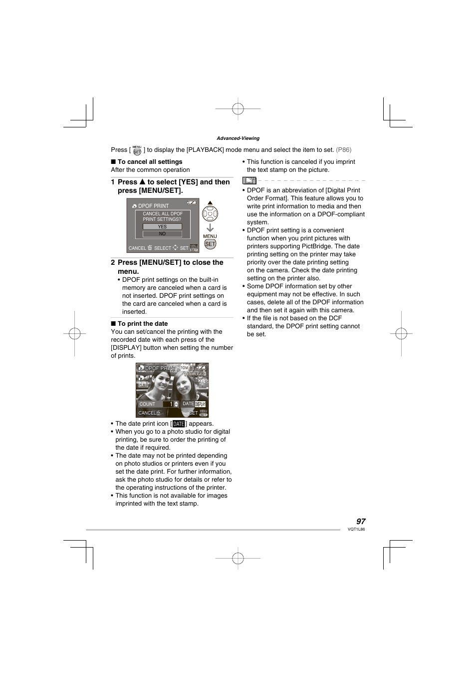 Panasonic DMC-LZ8 User Manual | Page 97 / 140