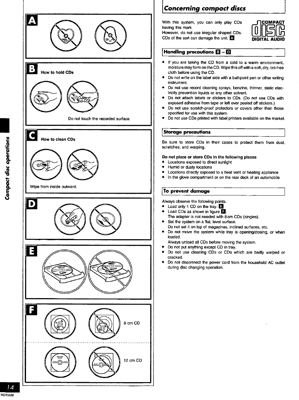 Panasonic SC-AK14 User Manual | Page 14 / 32