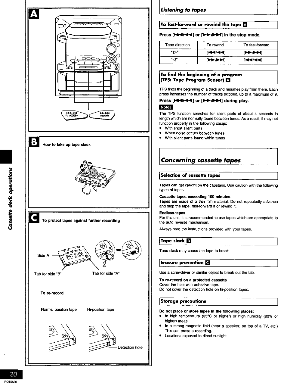 Panasonic SC-AK14 User Manual | Page 20 / 32