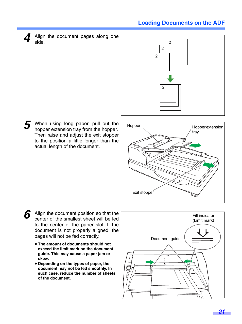 Panasonic KV-S7075C User Manual | Page 21 / 53