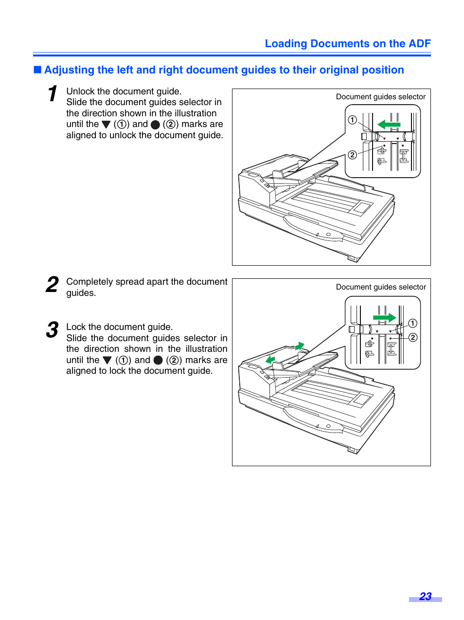 Panasonic KV-S7075C User Manual | Page 23 / 53