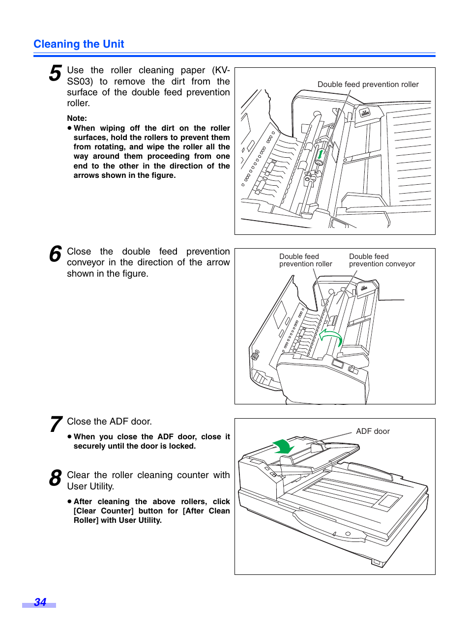 Panasonic KV-S7075C User Manual | Page 34 / 53