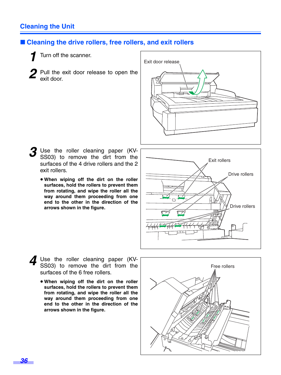 Panasonic KV-S7075C User Manual | Page 36 / 53