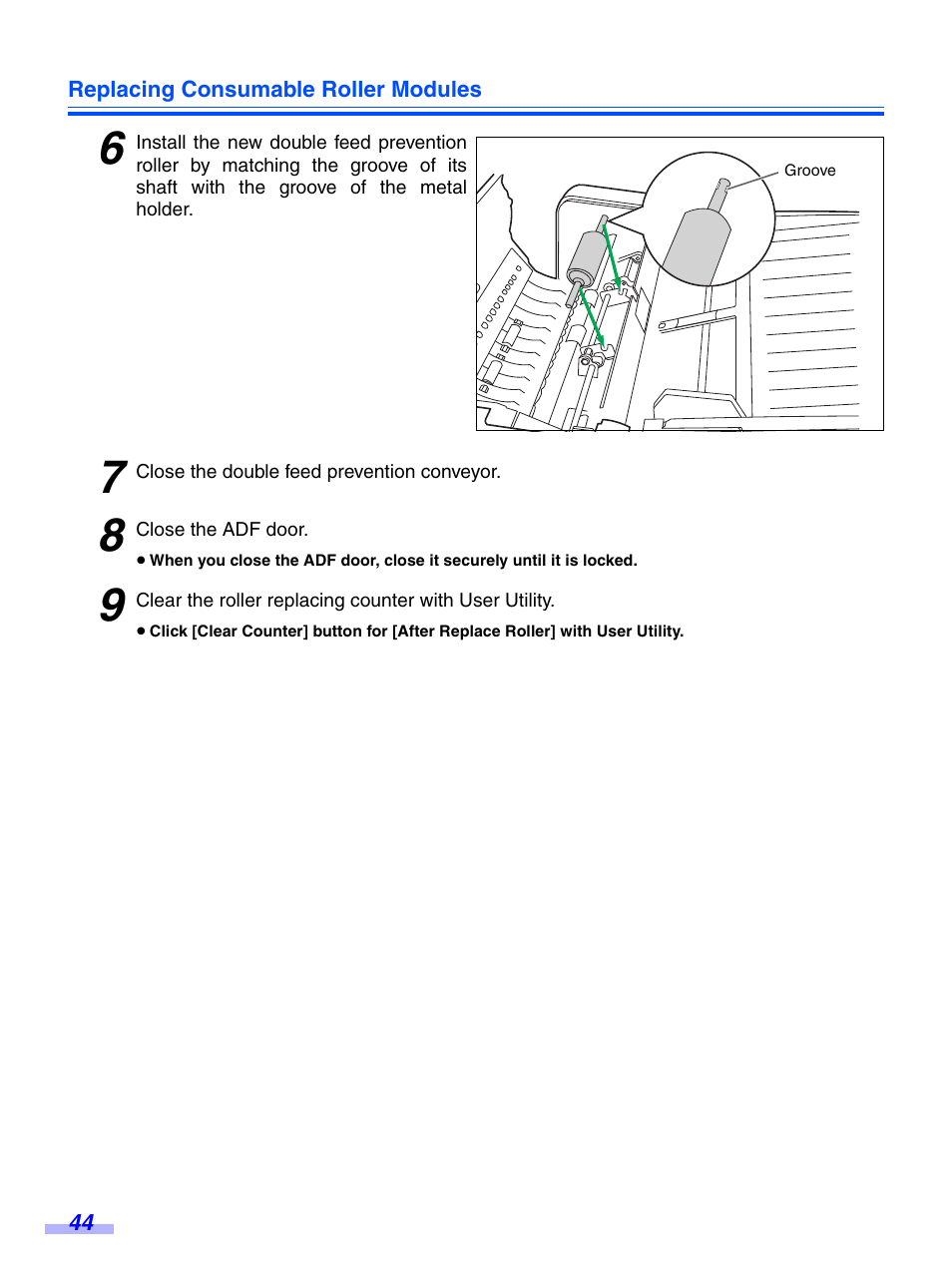 Panasonic KV-S7075C User Manual | Page 44 / 53
