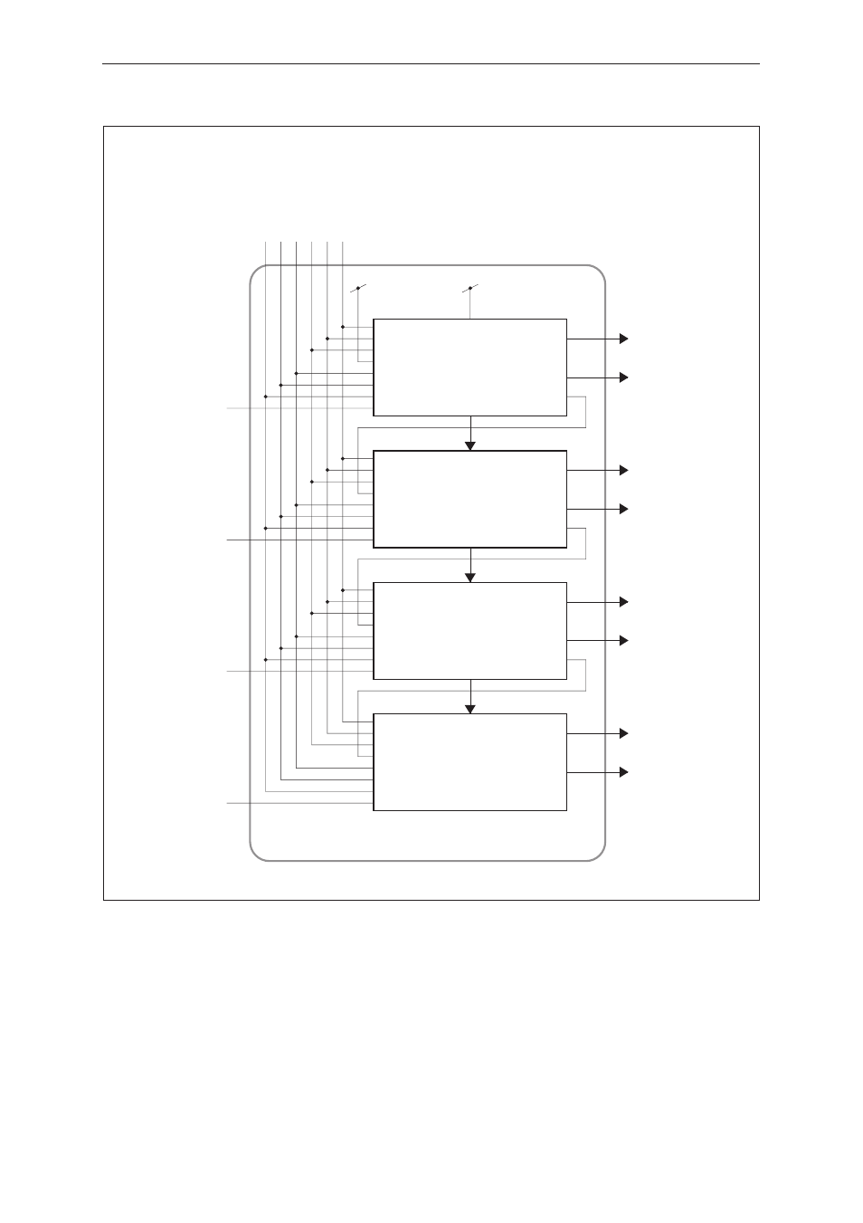 Timer 4, Timer 5, Timer 6 | Timer 7, Bit timers, Timer 4 to 7 block | Panasonic MN103001G/F01K User Manual | Page 227 / 466