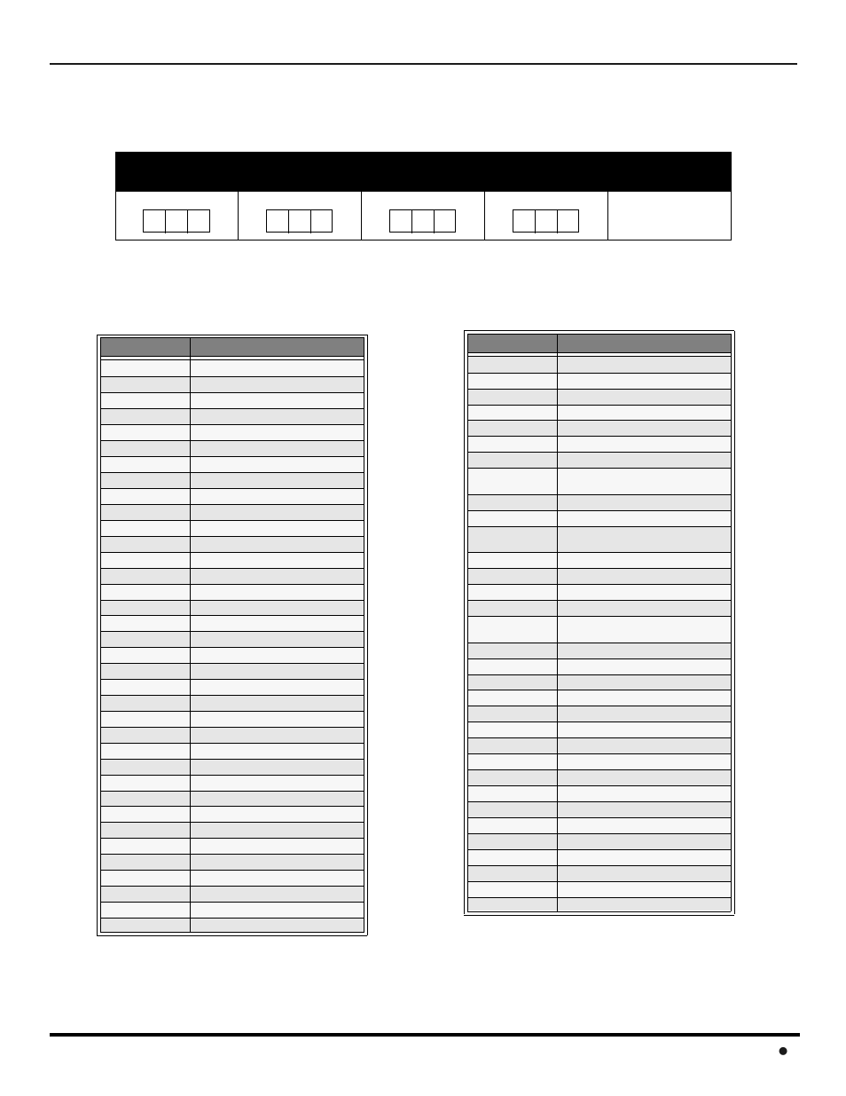 Component codes, Codes for vcr | Panasonic CT-2017 User Manual | Page 15 / 72