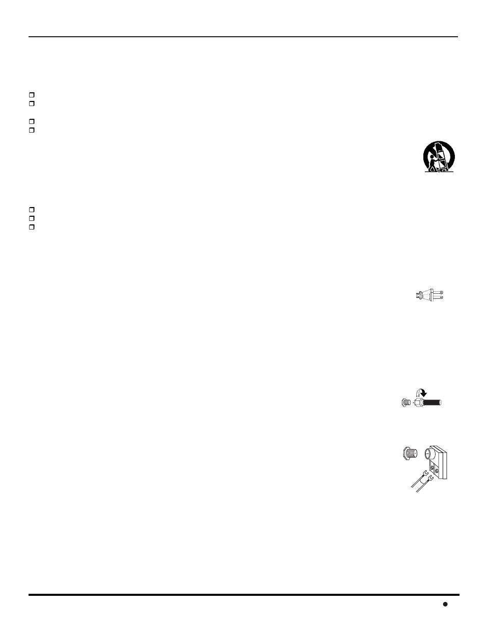 Instalacion, Ubicacion de la television, Conexiones de cable opcional | Cable de suministro de corriente alterna, Conexion de cable / antena, Instalación, Ubicación de la televisión, Conexión de cable / antena | Panasonic CT-2017 User Manual | Page 41 / 72