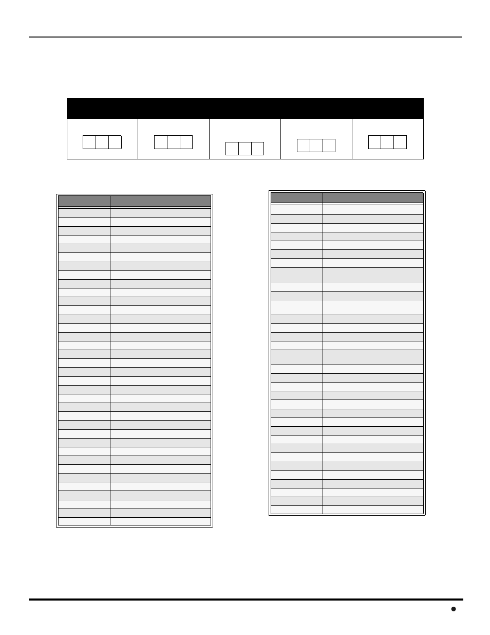 Codigos de componentes, Codigos para vcr, Códigos de componentes | Panasonic CT-2017 User Manual | Page 51 / 72