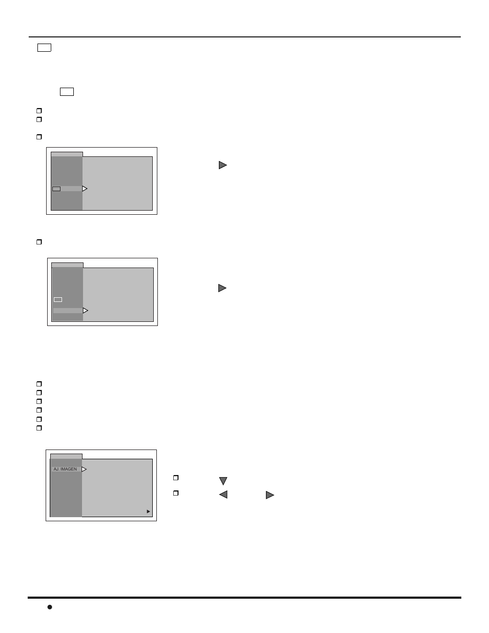 Imagen, Conos | Panasonic CT-2017 User Manual | Page 56 / 72
