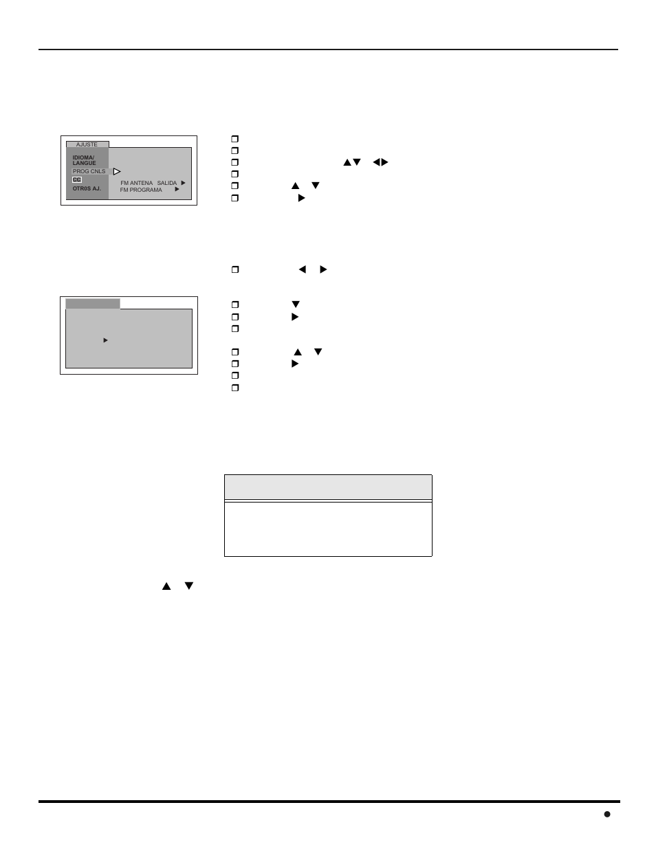 Recepcion de radio fm (ct-25g7 solamente), Recepción de radio fm | Panasonic CT-2017 User Manual | Page 65 / 72