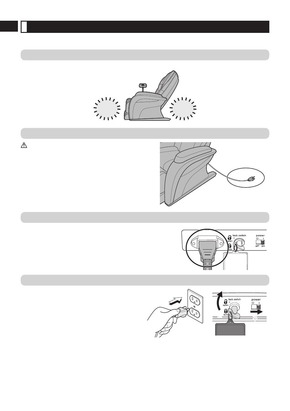 Before sitting down | Panasonic EP-MA10 User Manual | Page 16 / 27