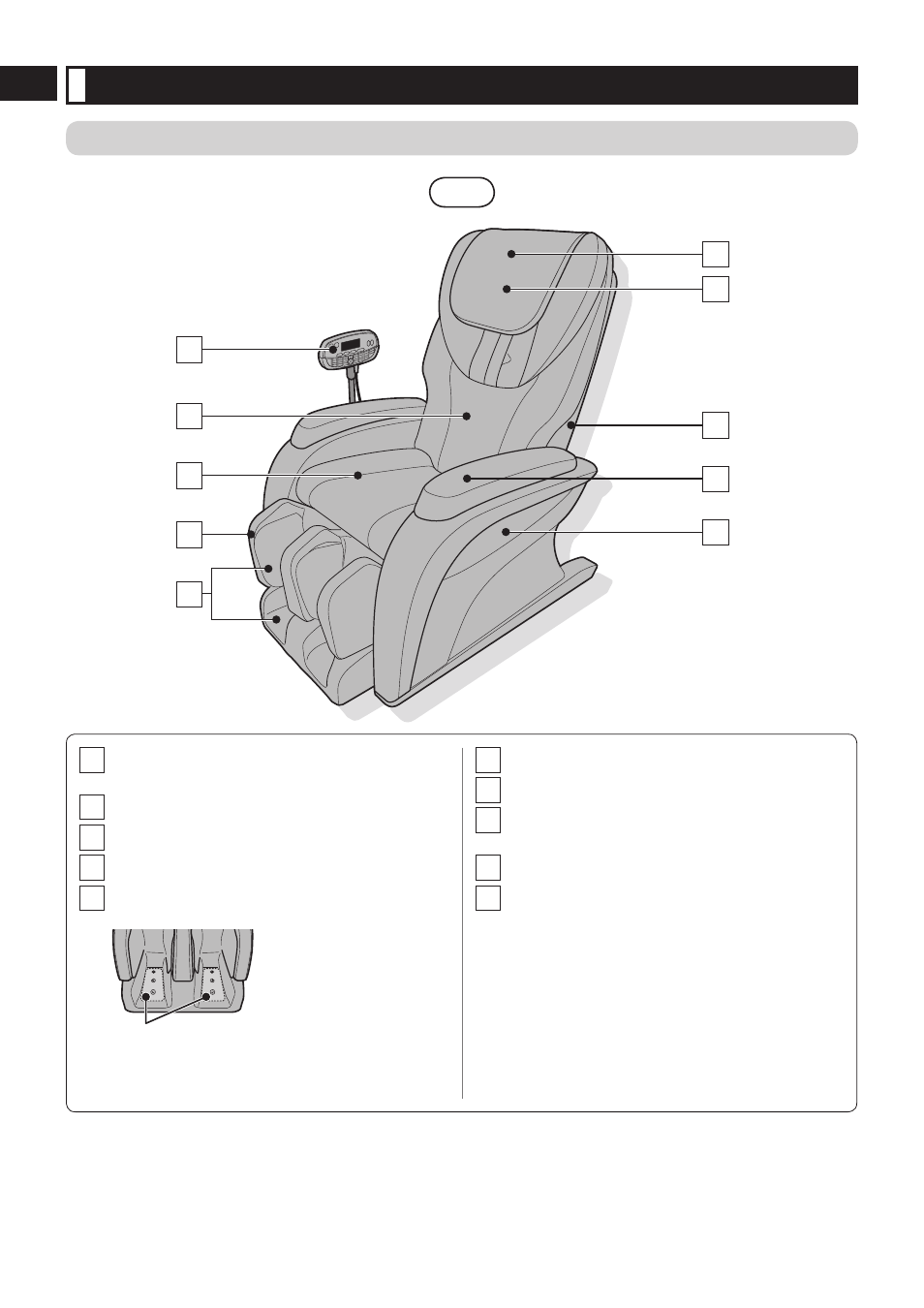 Part names and functions | Panasonic EP-MA10 User Manual | Page 6 / 27