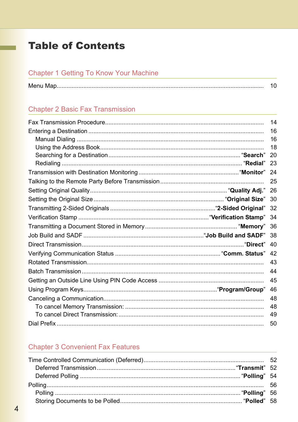 Panasonic DP-C354 User Manual | Page 4 / 220