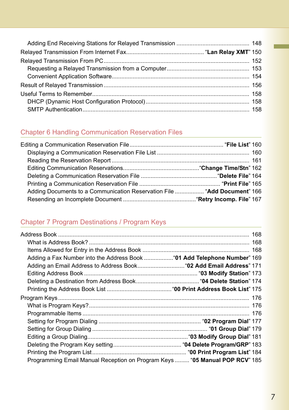Panasonic DP-C354 User Manual | Page 7 / 220