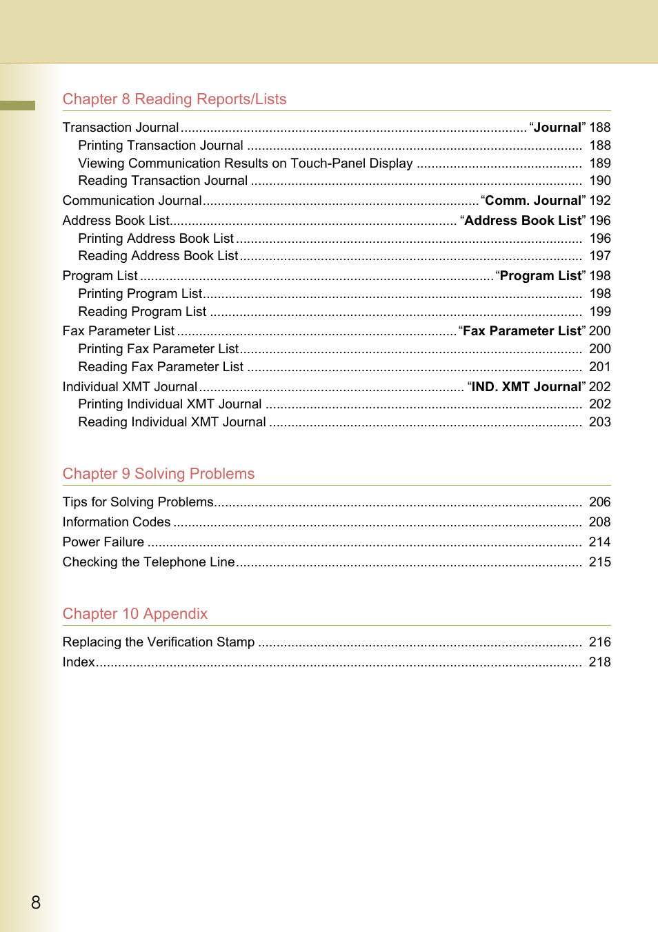 Panasonic DP-C354 User Manual | Page 8 / 220