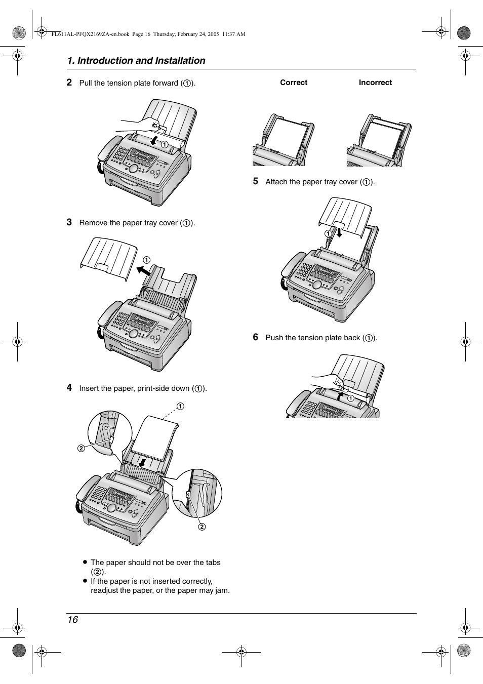 Panasonic KX-FL611AL User Manual | Page 18 / 70