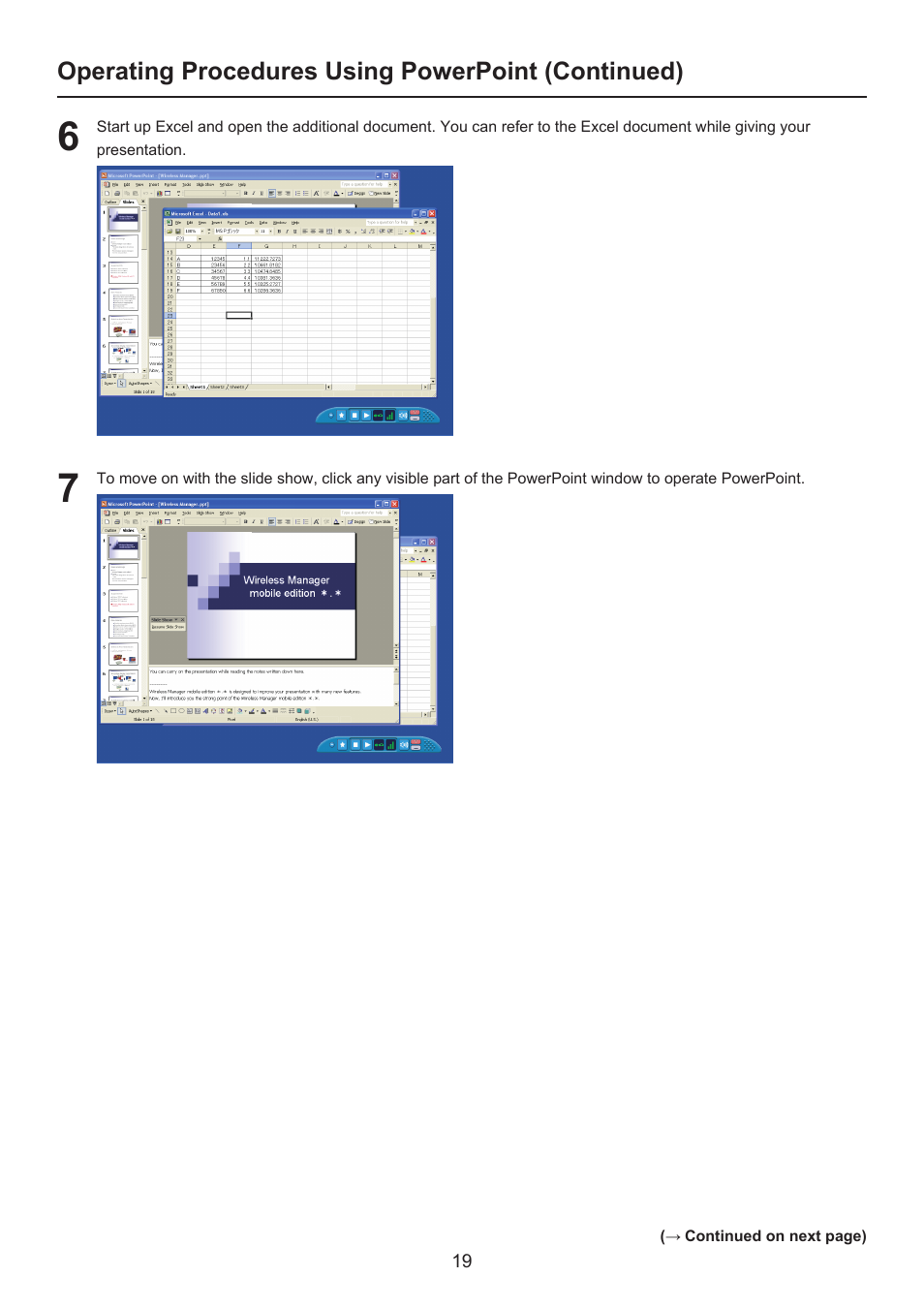 Panasonic Secondary Display Transmission Function User Manual | Page 19 / 33