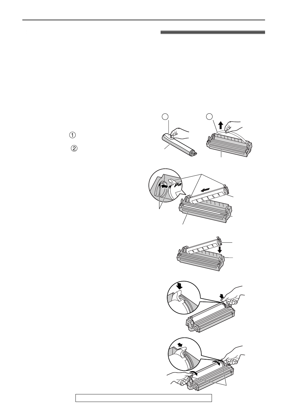 Setup, Toner cartridge and drum unit | Panasonic KX-FLM551 User Manual | Page 10 / 80