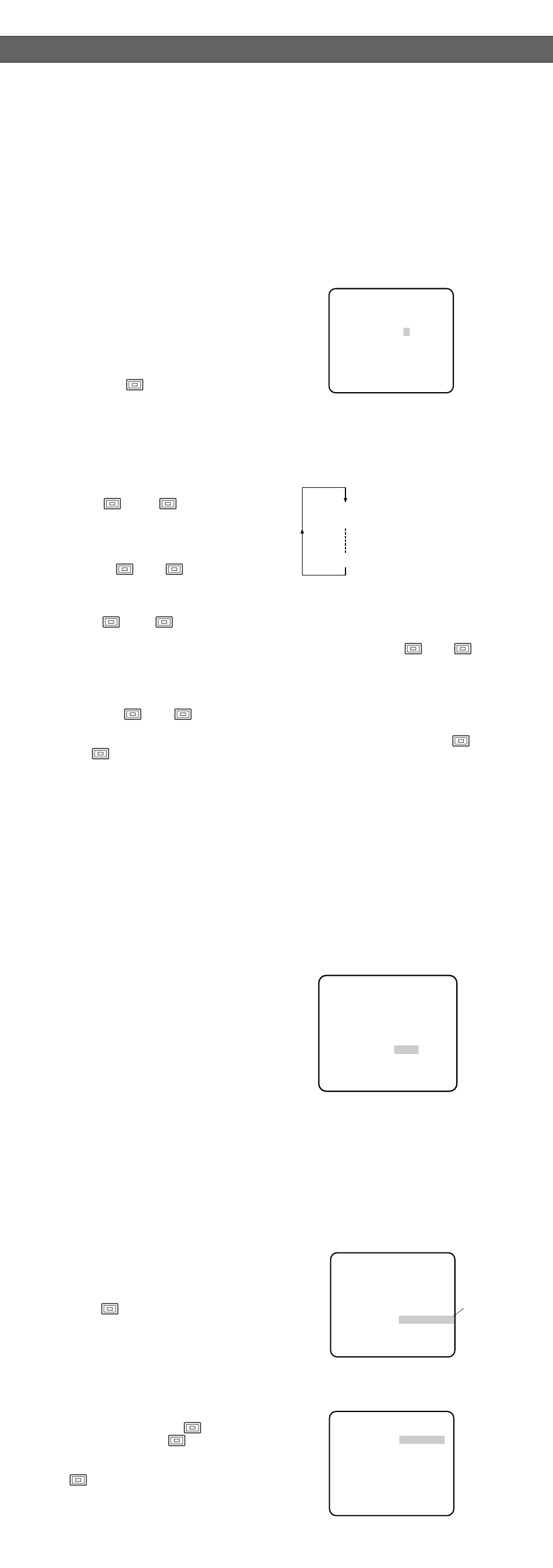 Synchronization setting (sync), White balance setting (white bal), 1. auto-tracing white balance mode (atw) | Panasonic WV-CW474S User Manual | Page 7 / 14