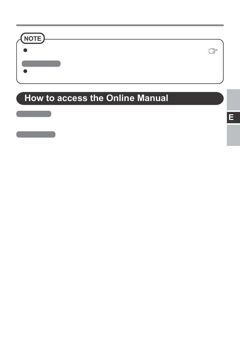 How to access the online manual | Panasonic CF-VDM292U User Manual | Page 13 / 96