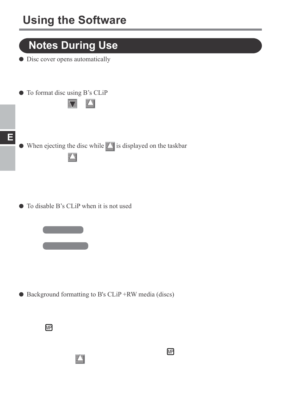 Using the software | Panasonic CF-VDM292U User Manual | Page 20 / 96